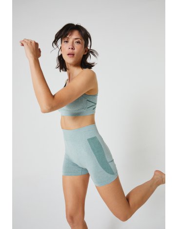 Conjunto top espalda cruzada y calza corta  MAXIMA