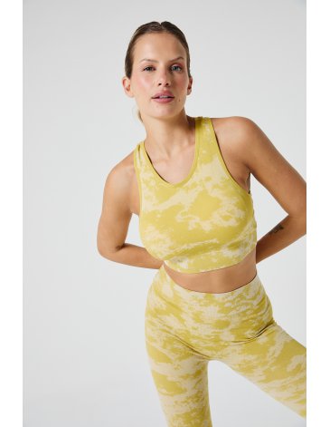 Conjunto top espalda cruzada y calza larga Talle Unico MAXIMA