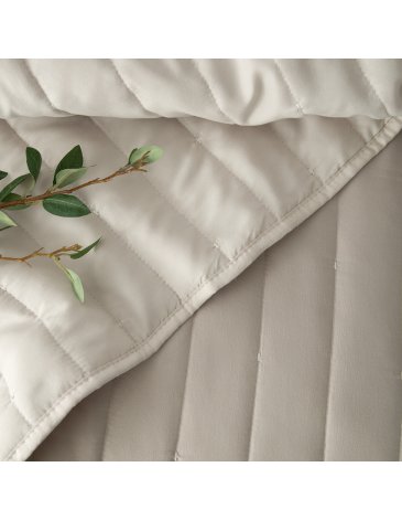 Cover INDONESIA · Bitono matelaseado bordado · King - ALCOYANA