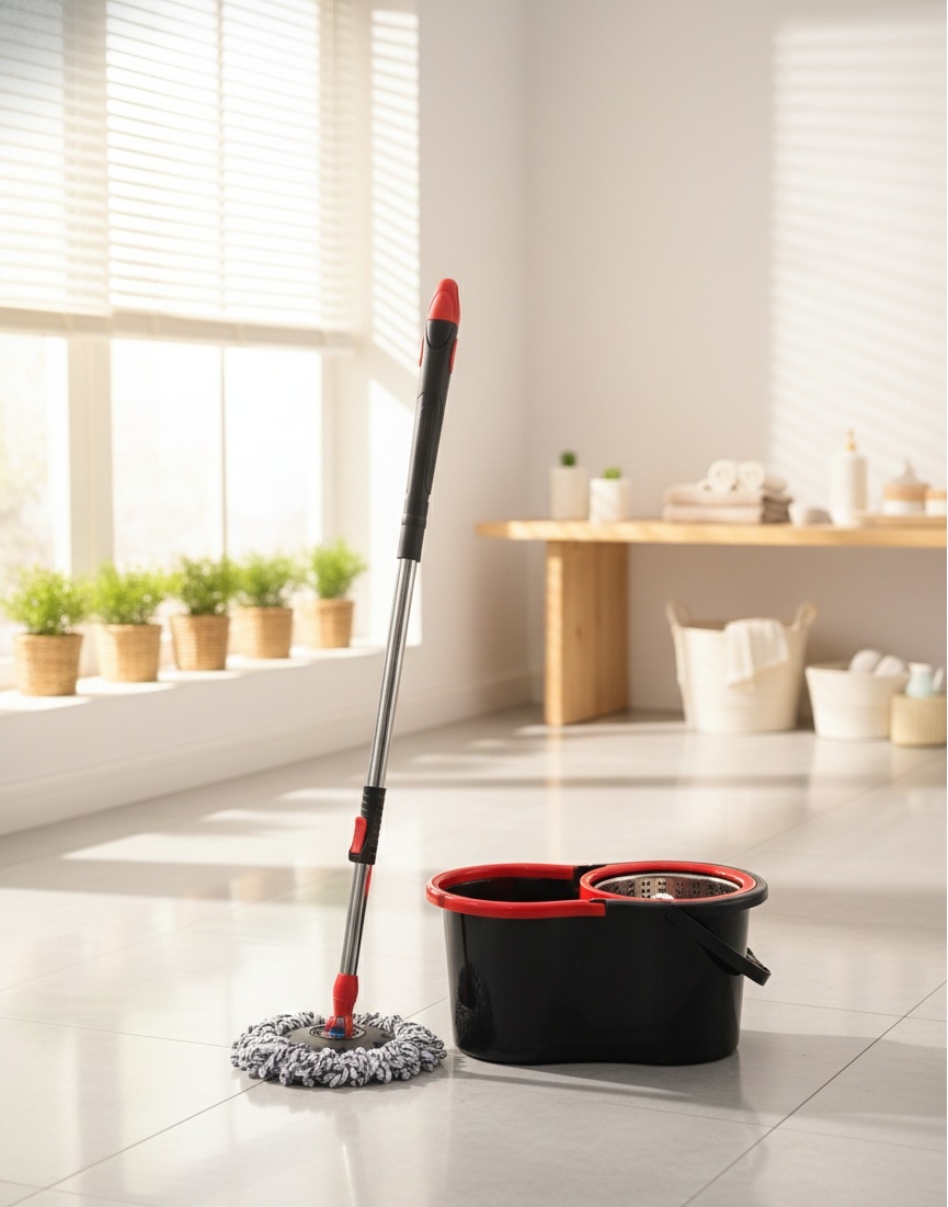 Mopa con balde centrifugo ATOV