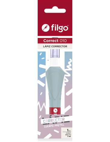 Corrector Liquido Correct 010 pastel FILGO