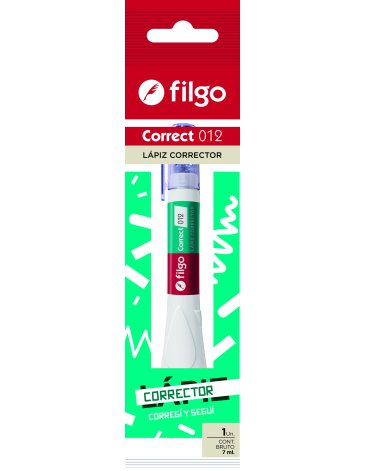 Corrector Liquido Correct 012 FILGO