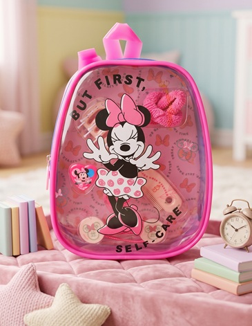 Set de Accesorios (Mini Mochila+cepillo+accesorios de pelo) Minnie DISNEY