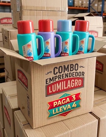 COMBO TERMO TERRA 4x3 - 650 ML LUMILAGRO