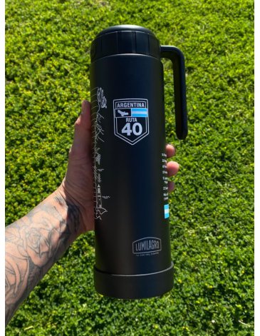 Termo Acero Pampa RUTA 40 1000ML - LUMILAGRO