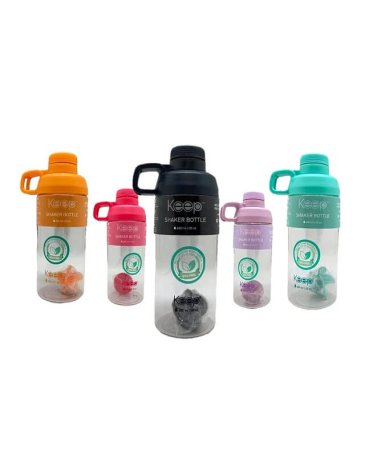 Botella Shaker 600ml Keep