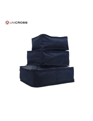 ORGANIZADOR DE VIAJE  3 PIEZAS UNICROSS