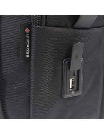 Mochila Portanotebook USB 18'' - UNICROSS