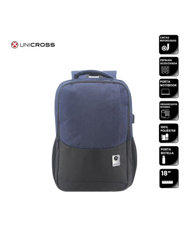 Mochila Portanotebook 18" UNICROSS