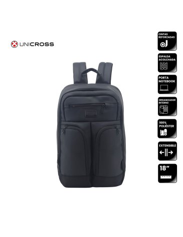 Mochila Portanotebook 18" UNICROSS