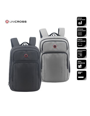 Mochila portanotebook 19'' - UNICROSS