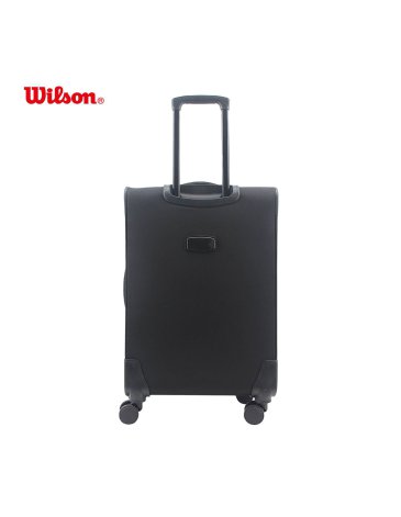SET VALIJAS NEGRAS 20'' 24'' Y 28''  Tela - WILSON