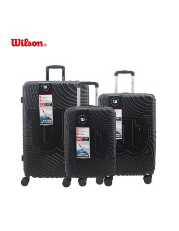 SET VALIJAS ABS NEGRO 20