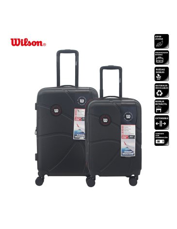 Set de Valija ABS 20'' 24''  WILSON