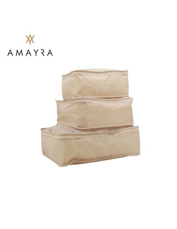 ORGANIZADOR DE VIAJE  3 PIEZAS AMAYRA