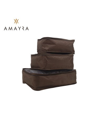 ORGANIZADOR DE VIAJE  3 PIEZAS - AMAYRA