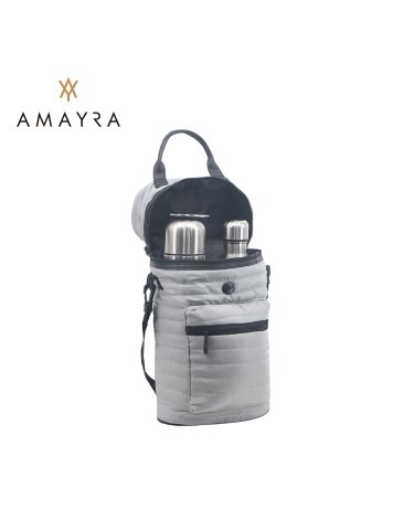 MOCHILA MATERO  GRIS - AMAYRA