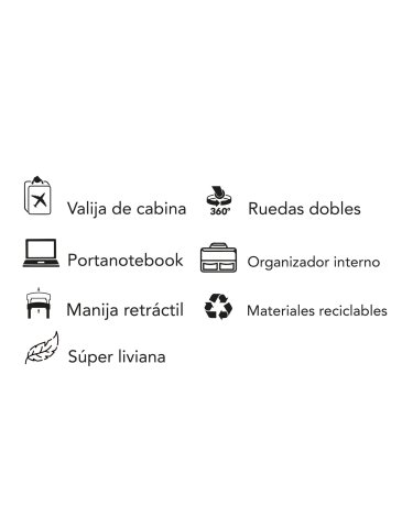 Valija Carry On P/ Notebook 20'' Pulgadas - AMAYRA