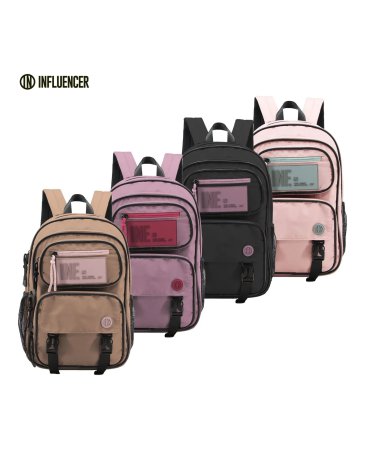 Mochila school 17'' INFLUENCER