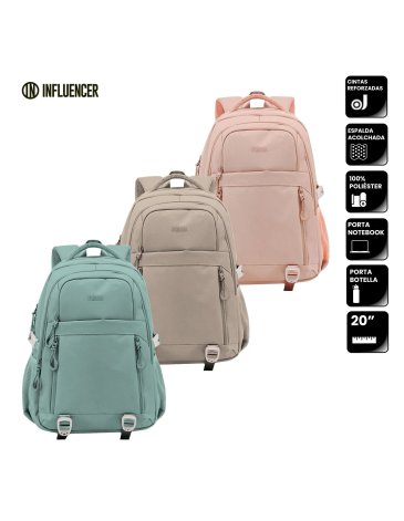 Mochila 19'' - INFLUENCER