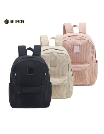 Mochila corderoy INFLUENCER