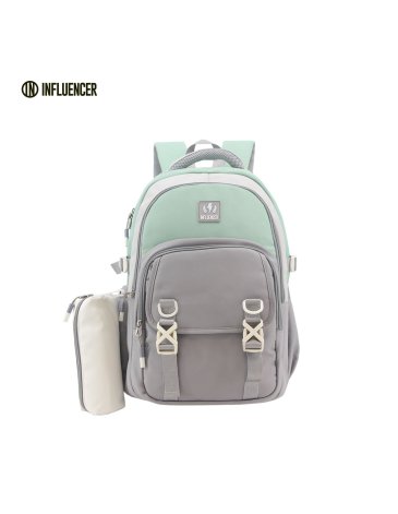 Mochila 18'' Pulgadas incluye Cartuchera - INFLUENCER