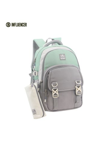 Mochila 18'' Pulgadas incluye Cartuchera - INFLUENCER