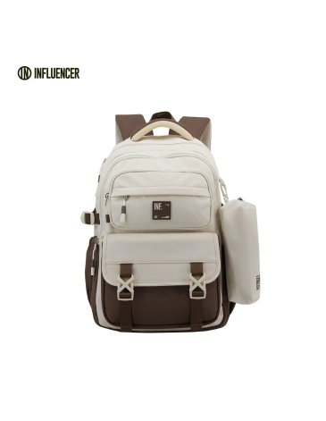 Mochila 18'' con cartuchera - INFLUENCER