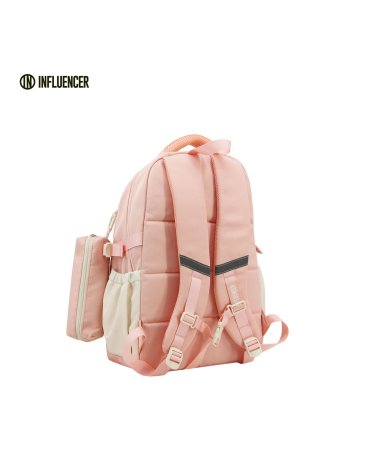 Mochila 18'' con cartuchera - INFLUENCER