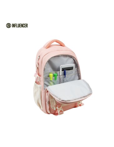 Mochila 18'' con cartuchera - INFLUENCER