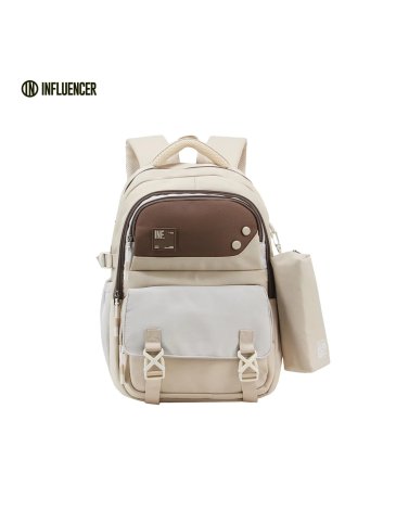 Mochila 18'' con cartuchera - INFLUENCER