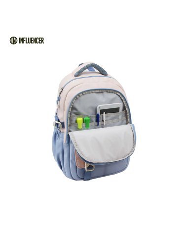 Mochila 18'' con cartuchera - INFLUENCER