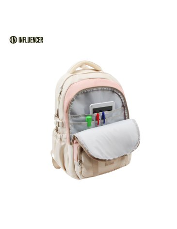 Mochila 18'' con cartuchera - INFLUENCER