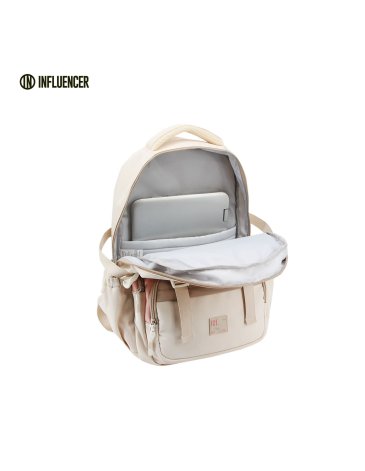 Mochila 18'' con cartuchera - INFLUENCER