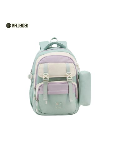 Mochila 18'' con cartuchera - INFLUENCER