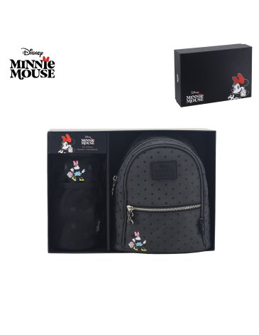 Mochila y Porta Botella Minnie DISNEY