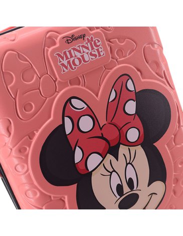 VALIJA CARRY ON 20'' ABS+UV ROSA MINNIE - DISNEY