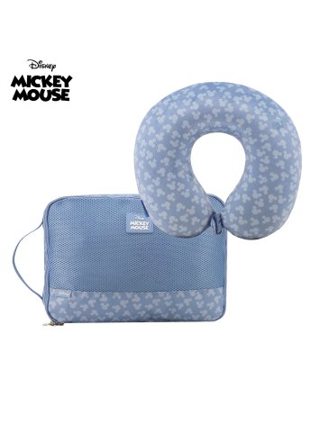 Almohadon + Org. de Viaje Mickey DISNEY