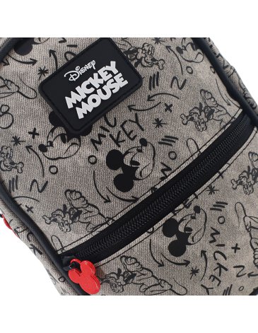 MOCHILA Y PORTA BOTELLA  MICKEY - DISNEY