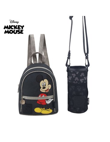 Mochila y Porta Botella Mickey - DISNEY