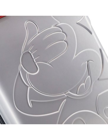 SET VALIJAS 20'' 24'' ABS GRISES MICKEY - DISNEY
