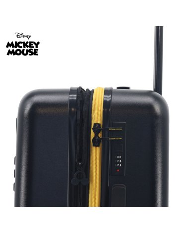 SET VALIJAS 20'' 24'' ABS/PC  MICKEY  Negro  y Blanco - DISNEY