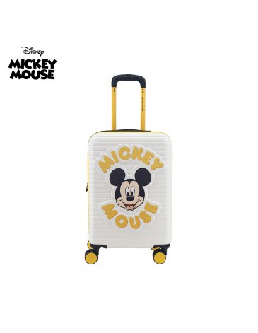 VALIJA CARRY ON 20'' ABS+UV BLANCA MICKEY - DISNEY