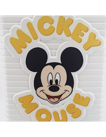 VALIJA CARRY ON 20'' ABS+UV BLANCA MICKEY - DISNEY
