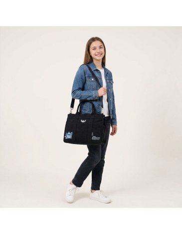 CARTERA CORDEROY STITCH - DISNEY
