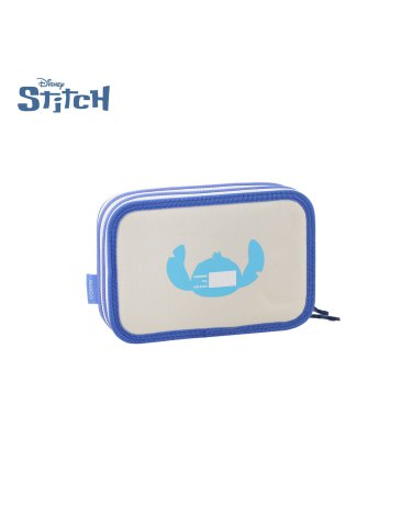 Cartuchera 2 divisiones Disney Stitch - DISNEY