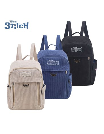 MOCHIILA CORDEROY STITCH DISNEY