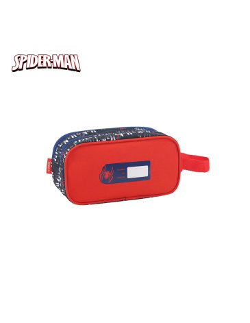 CARTUCHERA 2 CIERRES SPIDERMAN. - MARVEL