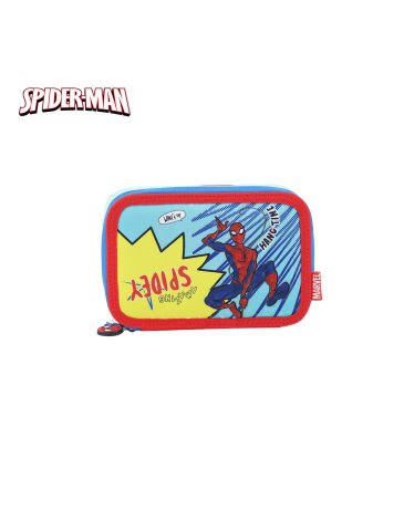 Cartuchera 2 Divisiones Spiderman MARVEL