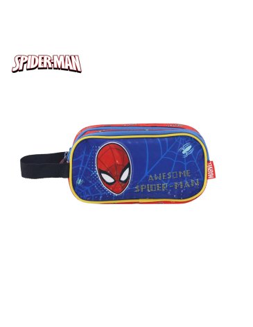 CARTUCHERA 2 CIERRES SPIDERMAN. MARVEL